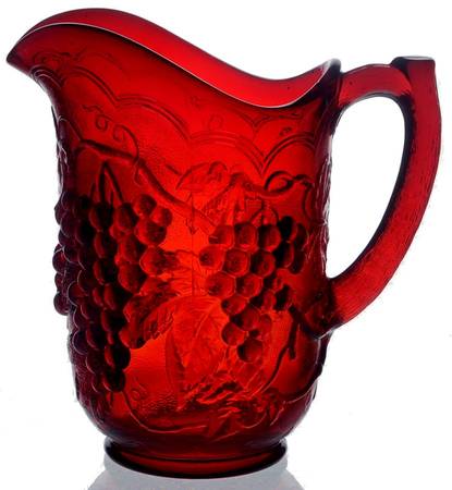 Vintage Grape Ruby 48 Oz Pitcher