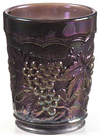 Vintage Carnival (Blue) 10 Oz Flat Tumbler