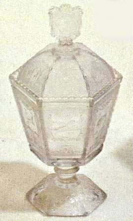 Zodiac Clear Candy Dish & Lid