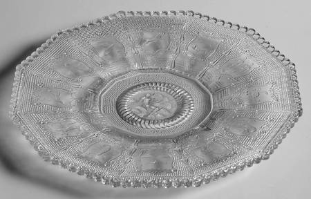Zodiac Clear Luncheon Plate