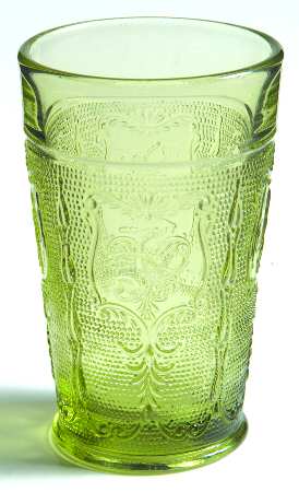 Zodiac Green (Verde) Flat Juice Glass