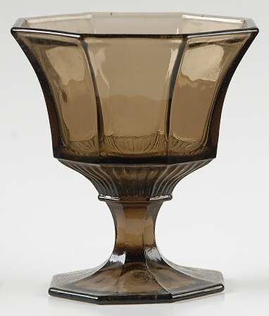 Octagonal Brown Champagne/Tall Sherbet