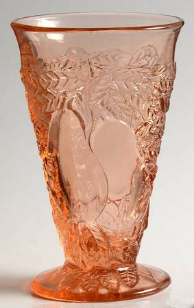 Avocado Pink Footed Tumbler