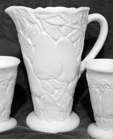 Avocado White Pitcher