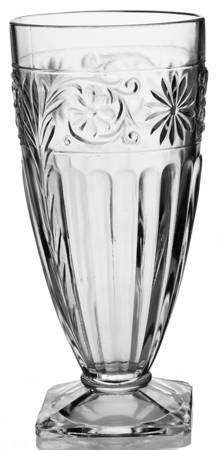Daisy Clear 12 Oz Footed Tumbler