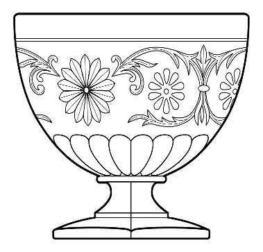 Daisy Milk Glass by Indiana Glass