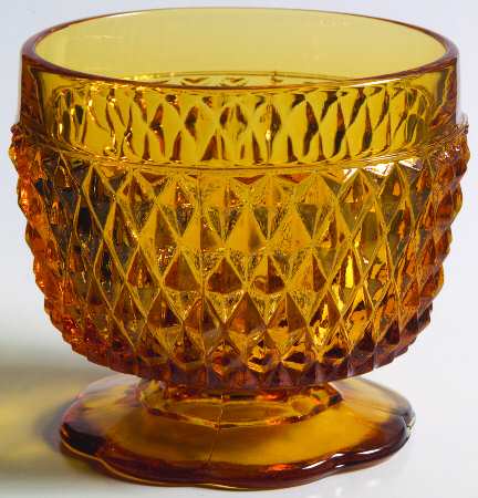 Diamond Point Amber Open Sugar