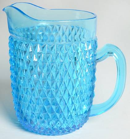 Diamond Point Regal Blue 52 Oz Pitcher