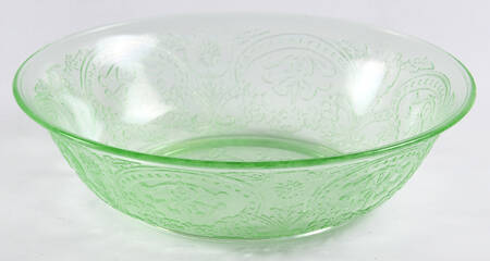 Horseshoe Green Cereal Bowl