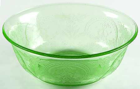 Horseshoe Green 7" Salad Bowl
