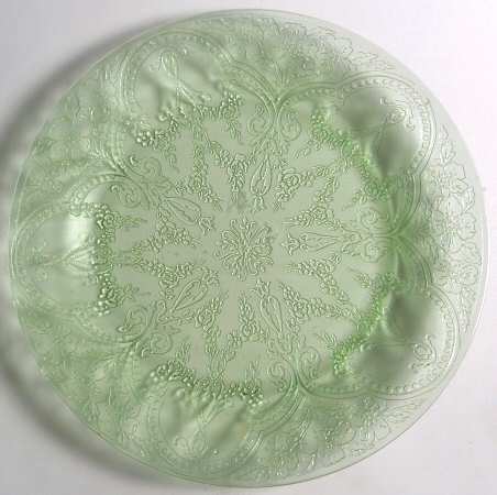 Horseshoe Green 8" Salad Plate