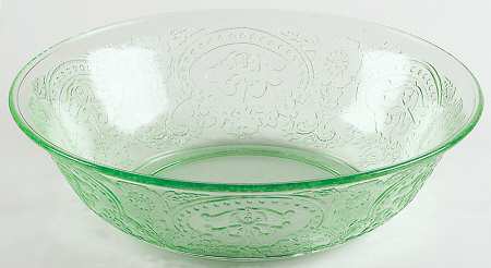 Horseshoe Green Cereal Bowl