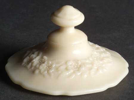 Indiana Custard Ivory Lid for Footed Sugar Bowl