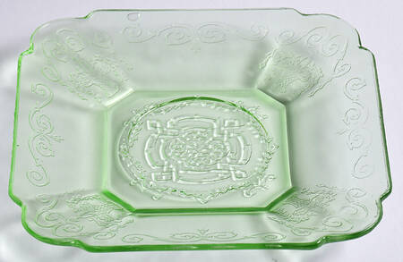 Lorain Green Bread & Butter Plate
