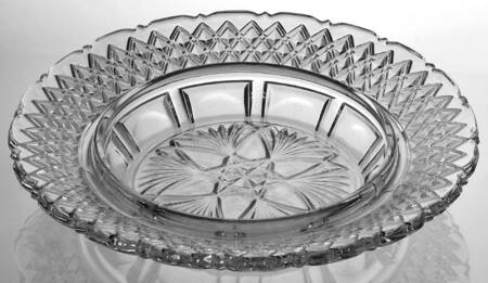 Narcissus Spray Round Butter Dish No Lid