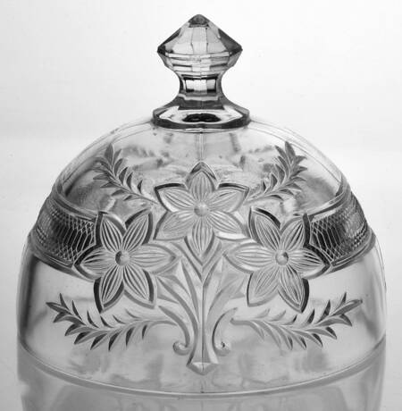 Narcissus Spray Lid for Round Butter