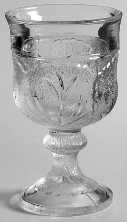 Pebble Leaf Clear Juice/Wine Glass