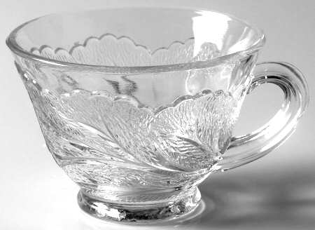 Pebble Leaf Clear Cup Only