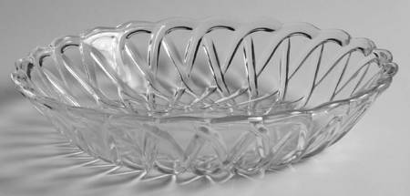 Pretzel Clear Coupe Soup Bowl