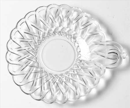 Pretzel Clear Small Cheese Plate