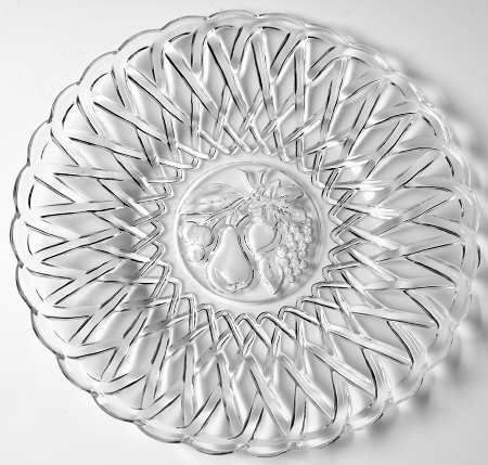 Pretzel Clear Dinner Plate