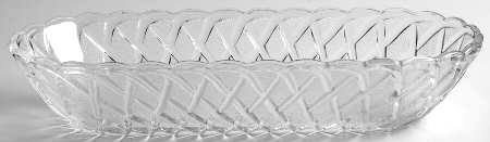 Pretzel Clear 10" Oval Celery