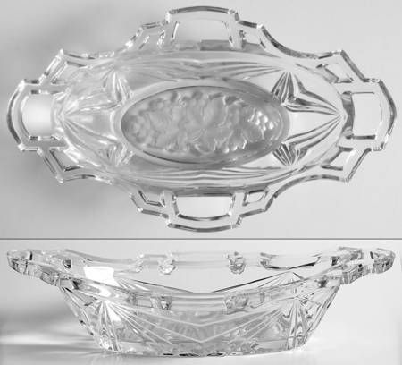 Pyramid Clear 9" Pickle Dish
