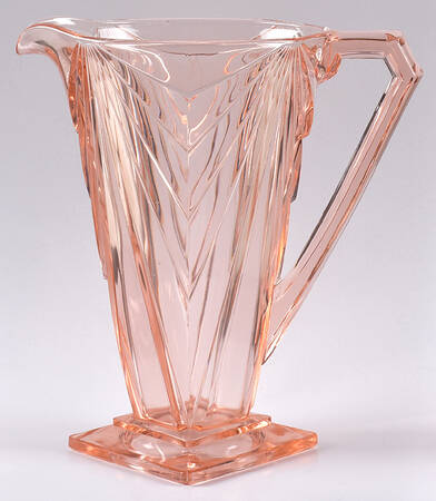 Pyramid Pink Pitcher