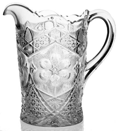Rayed Flower 64 Oz Pitcher
