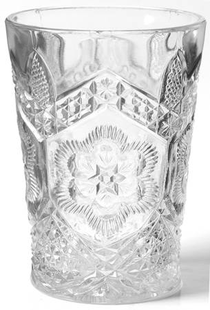 Rayed Flower 9 Oz Flat Tumbler