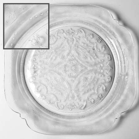 Recollection Clear Dinner Plate by Indiana Glass