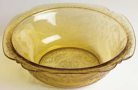 Recollection Amber Large Fruit Bowl