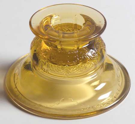 Recollection Amber Single Light Candlestick