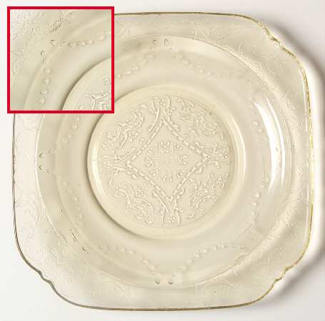 Recollection Amber Bread & Butter Plate