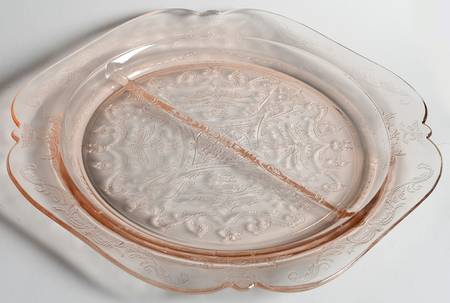 Recollection Pink Grill Plate