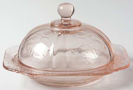 Recollection Pink Round Covered Butter