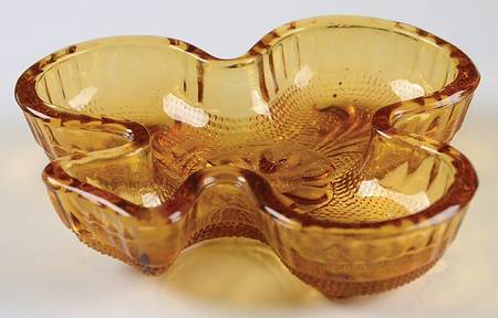 Sandwich Amber Club Ashtray