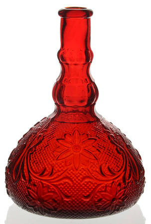 Sandwich Red Decanter No Stopper