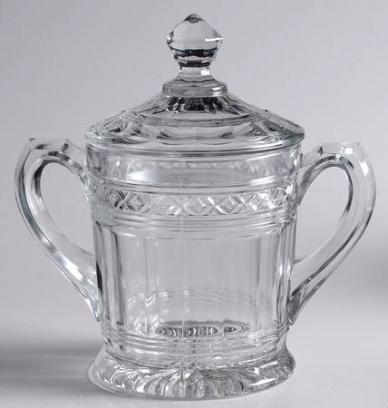 Star Band Sugar Bowl & Lid