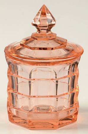 Tea Room Pink Mustard & Lid