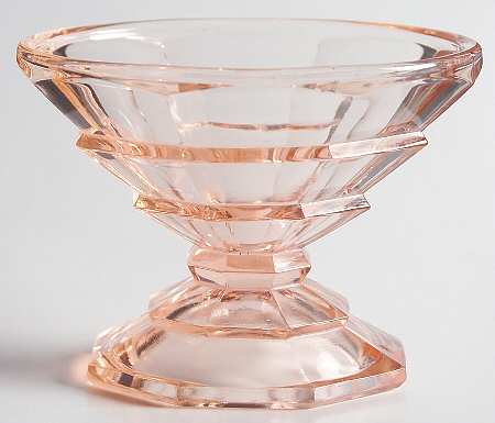 Tea Room Pink Low Flared Sherbet