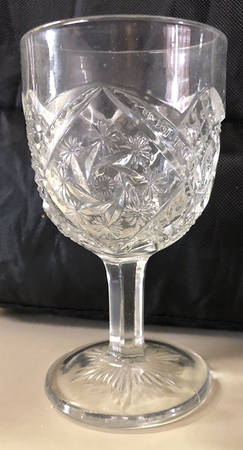 Double Pinwheel Juno Wine Glass