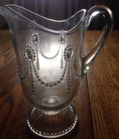 Jewel & Festoon Pitcher