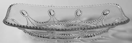 Jewel & Festoon 8" Pickle Dish