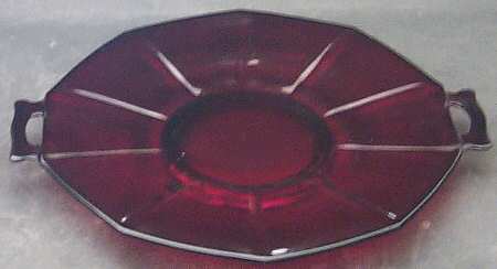 Molly Ruby 2 Handled Plate