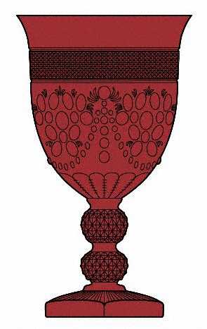 Chroma Ruby by Imperial Glass-Ohio
