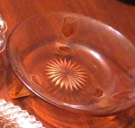 Molly Pink 7" 3-Toed Footed Bowl