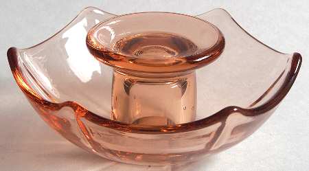 Molly Pink Single Light Candlestick