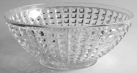 Monticello Clear 9" Salad Bowl