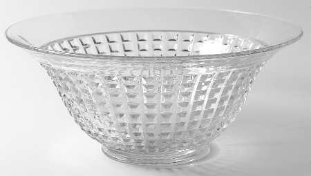 Monticello Clear Punch Bowl